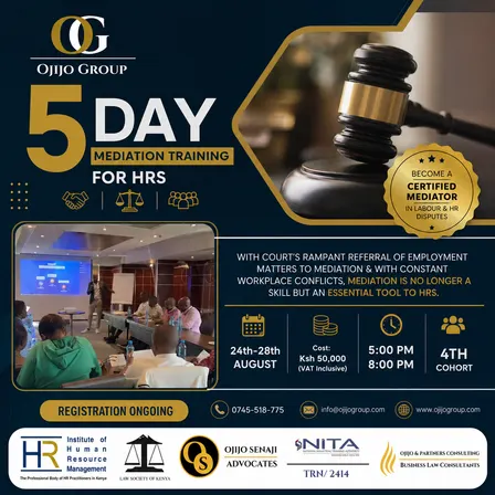 5 Day Mediation Training ( 5th Cohort ).