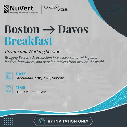 Boston → Davos: Executive Working Breakfast