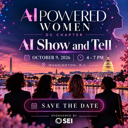 AI-Powered Women DC- AI Show & Tell