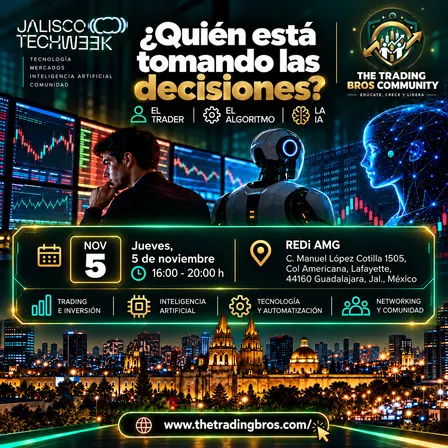 ¿Quién está tomando las decisiones: el trader, el algoritmo o la IA?