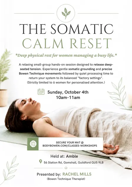 The Somatic Calm Reset
