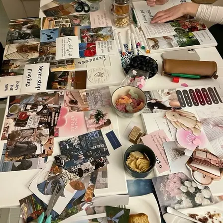 Vision Board and Journal (Girls Only)