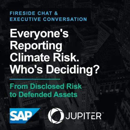 Everyone's Reporting Climate Risk. Who's Deciding? From Disclosed Risk to Defended Assets