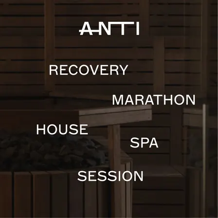 ANTI Recovery Marathon House - SPA RECOVERY SESSION