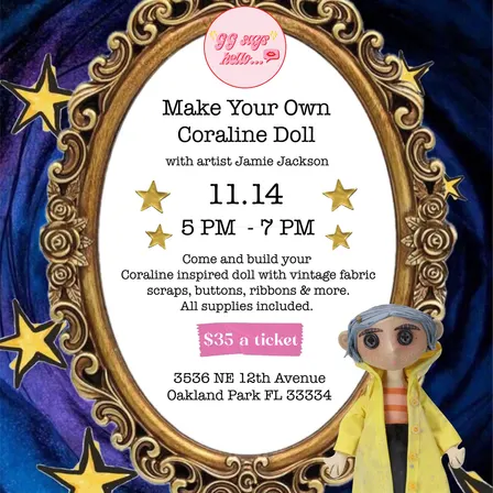 Make Your Own Coraline Doll Event #3