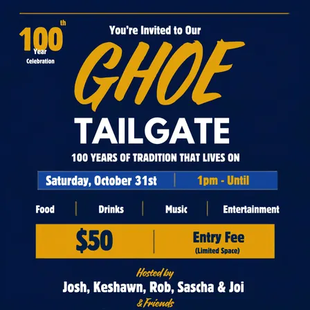 GHOE Tailgate - Close Friends