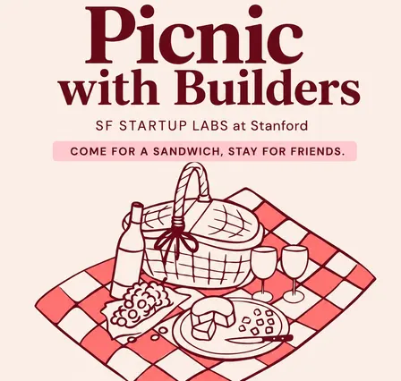 Picnic with Builders at Stanford