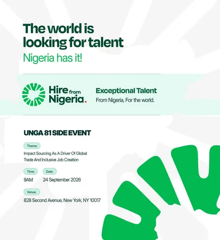 Hire From Nigeria UNGA 81 Side Event