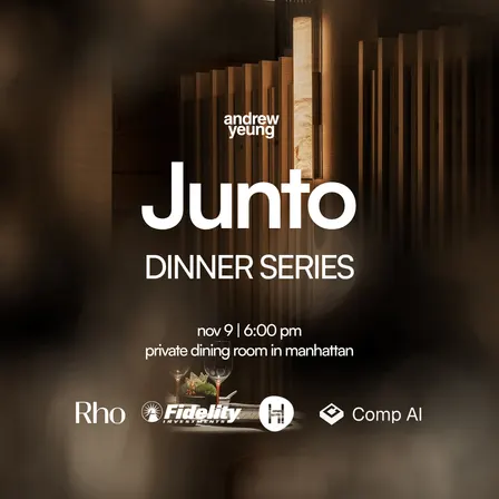 Junto Founder Dinner (Hosted by Andrew & Friends)