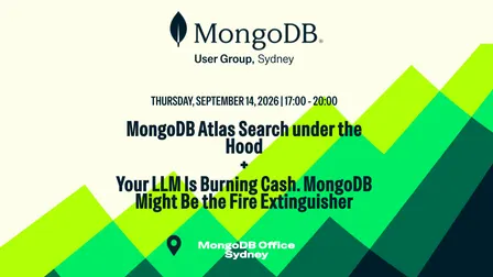 MongoDB User Group Sydney - September 2026