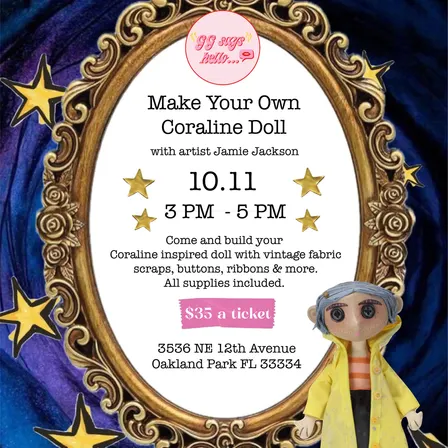 Make Your Own Coraline Doll Event #2