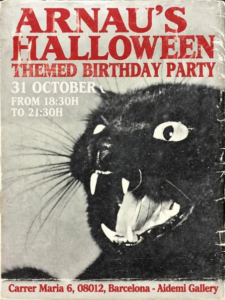 Arnau's Halloween Themed Birthday Party