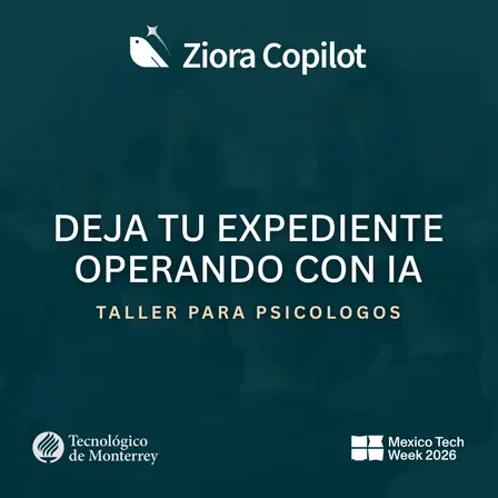Taller para psicólogos: deja tu expediente operando con IA