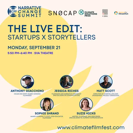 The Live Edit: Startups x Storytellers