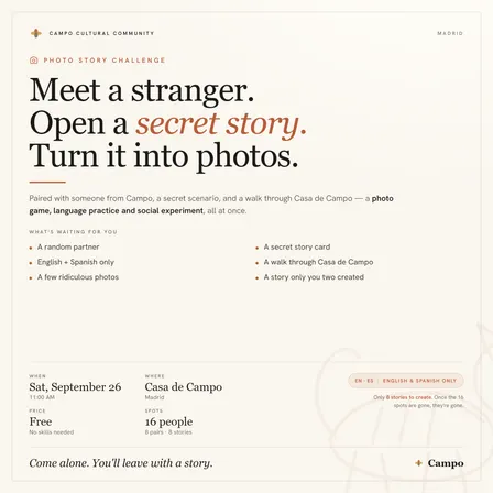 A story with a stranger