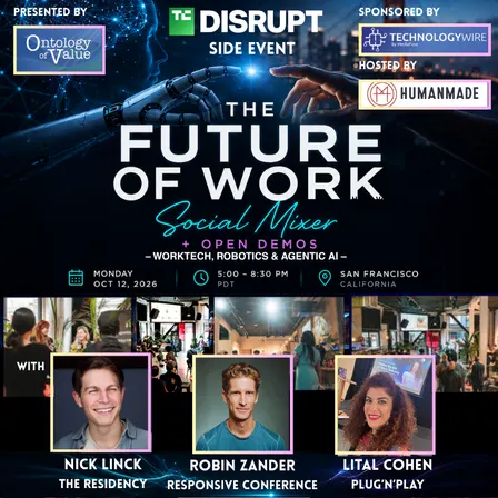 The Future of Work Social Mixer + Open Demos: Worktech, Robotics & Agentic AI