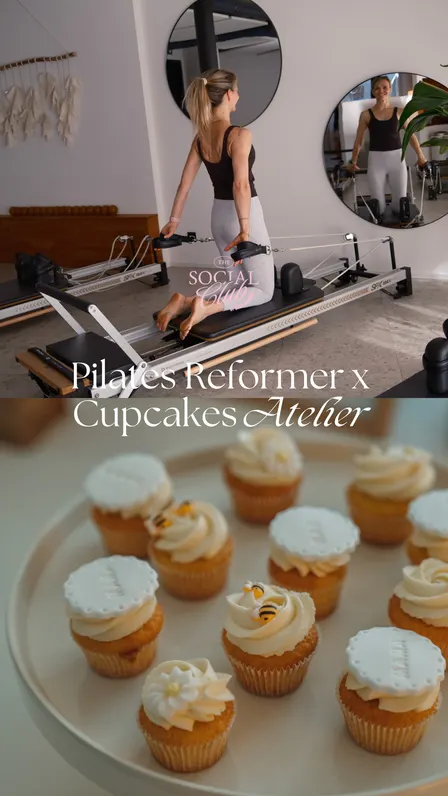 Pilates Reformer x Cupcakes Atelier