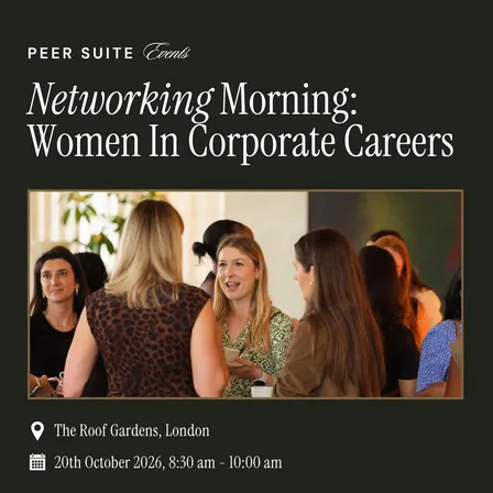 Peer Suite | Women's Networking Morning