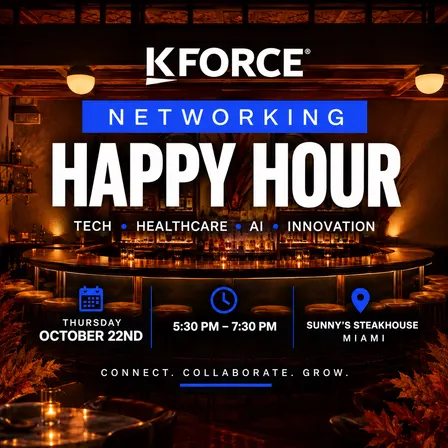 Kforce Fall Networking Event