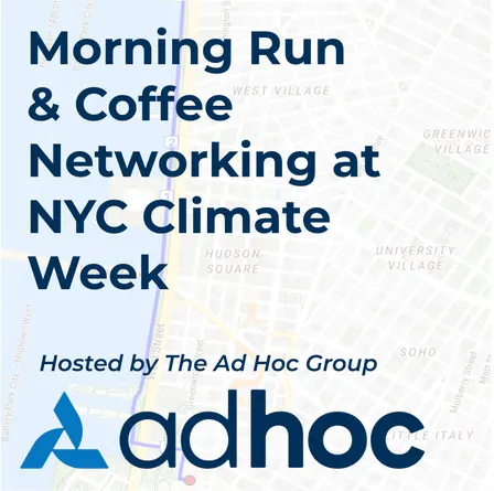 Morning Run & Coffee Networking at NYC Climate Week