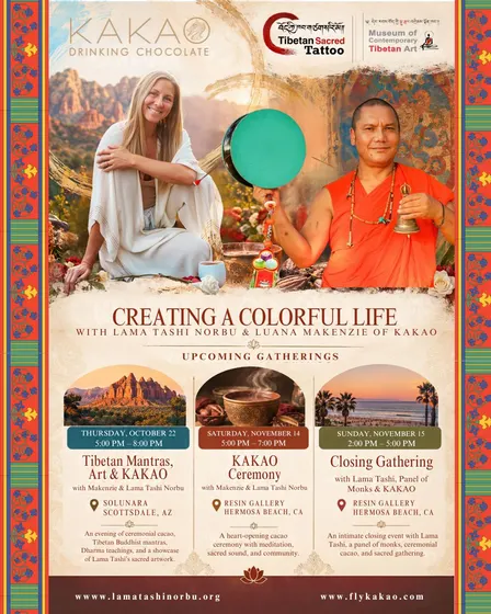 ~Creating A Colorful Life~ with Lama Tashi Norbu & Makenzie of KAKAO