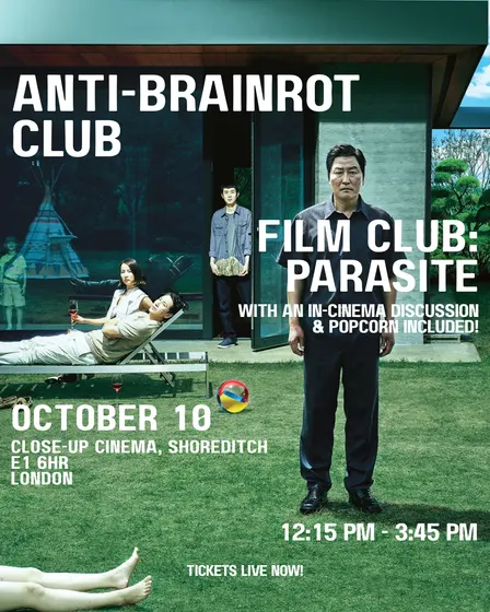 ABRC FILM CLUB & DISCUSSION: PARASITE