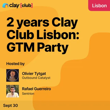 Clay in Lisbon: 2Y Anniversary (Rooftop Party)