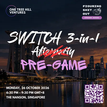 One Tree Hill Ventures x FSO presents: The Founder's Inner Game - Thinking, Deciding & Growing Under Pressure