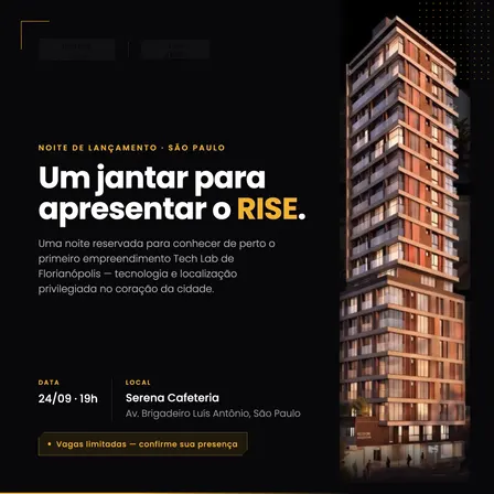RISE Launch VIP Dinner - NewHack & Monking | São Paulo