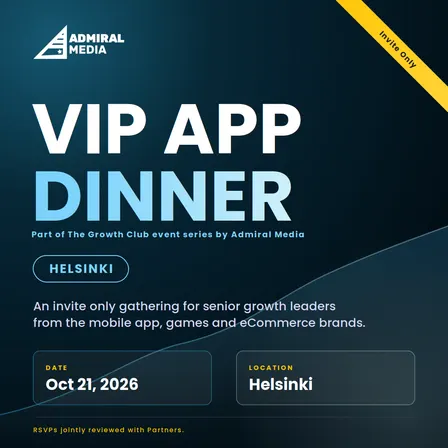 Helsinki VIP App Dinner - The Growth Club