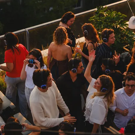 Rooftop Silent Disco ADE Edition
