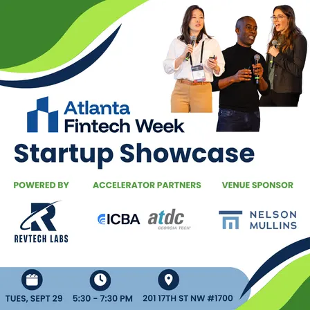 Fintech Startup Showcase for Atlanta Fintech Week Powered By RevTech Labs