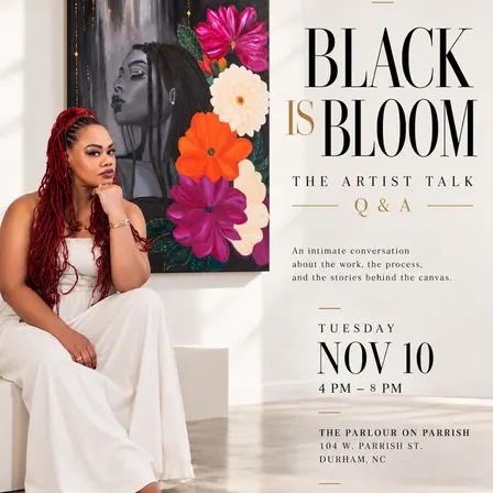 Black Is Bloom: Artist Talk Q&A