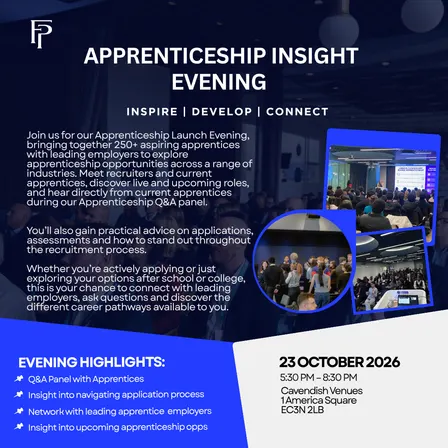 Apprenticeship Launch Insight Evening