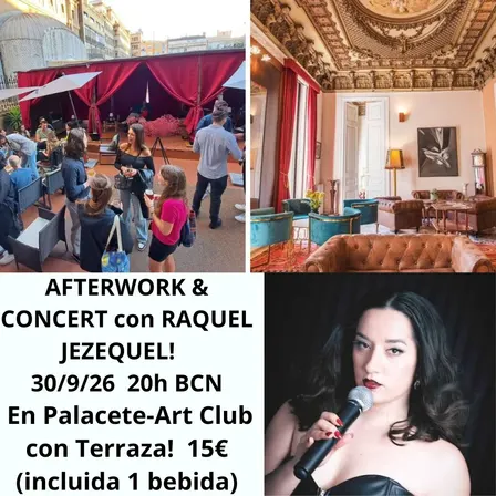 AFTERWORK & CONCERT by R.JEZEQUEL at PALACE-ART CLUB + TERRACE! Season 5 Begins! (15€,1 drink included)