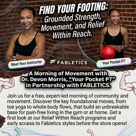 Find Your Footing: A Morning of Movement with Dr. Devon Morris