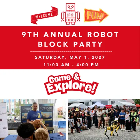RoboBoston: 9th Annual Robot Block Party !