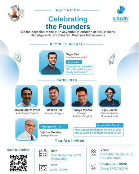 Celebrating the Founders - An Interactive Session & Panel discussion at GINSERV