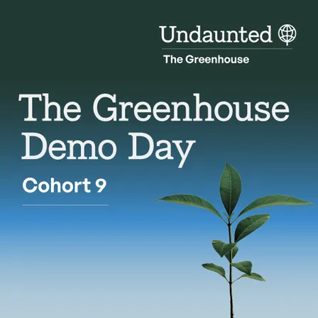 The Greenhouse ClimateTech Demo Day Cohort 9