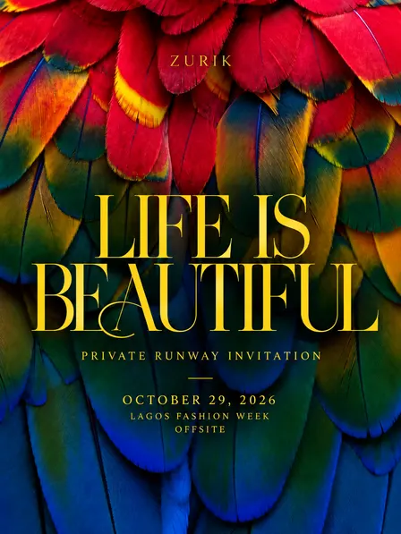Zurik presents LIFE IS BEAUTIFUL: A Private Runway