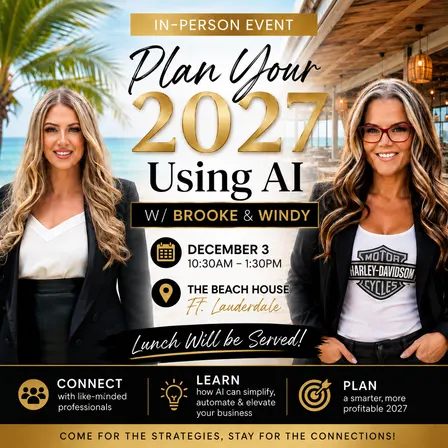 Plan Your 2027 Using AI