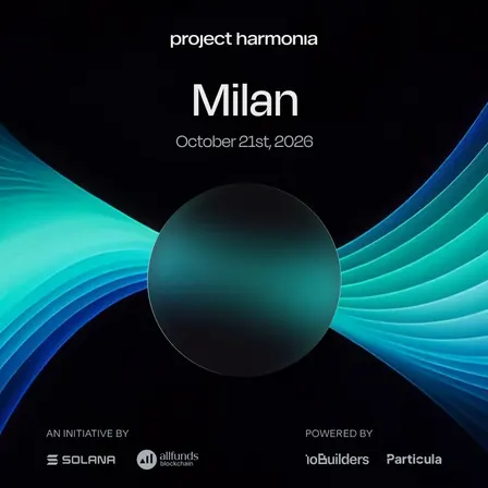 Project Harmonia Milan: Allfunds x Solana