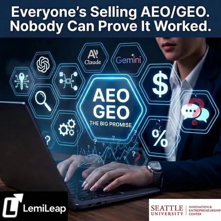 Everyone's Selling AEO/GEO. Nobody Can Prove It Worked.