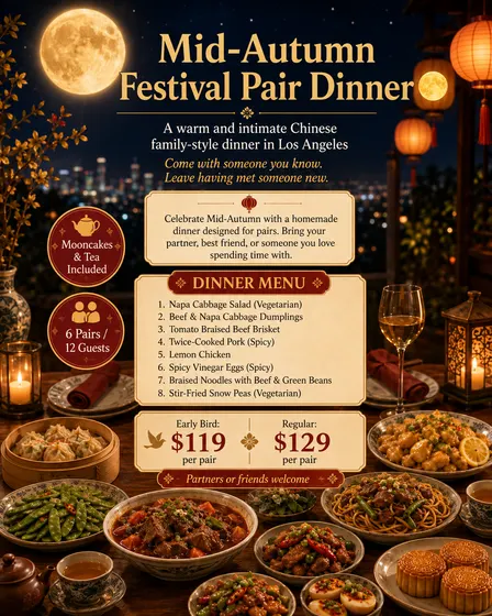 Mid-Autumn Festival Pair Dinner 🌕