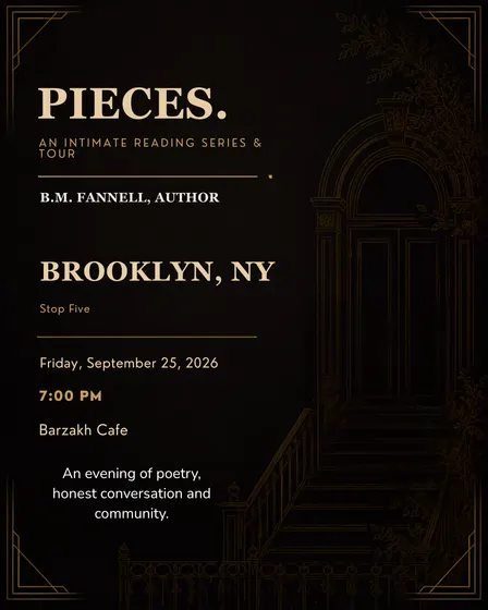 PIECES: An Intimate Reading Series & Tour