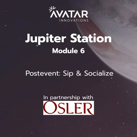 AS26 Module Six Postevent Social: Sip & Socialize