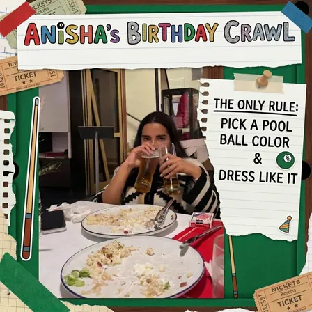 ANISHA POOL CRAWL