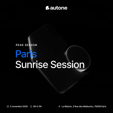 autone Paris Sunrise Session - Peak season