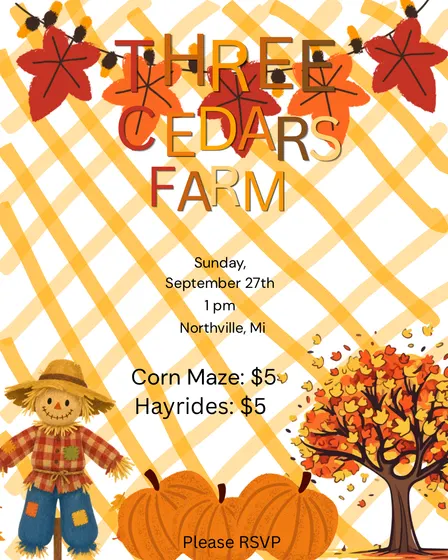 🍂The Waiting Room Detroit: Fall Meetup at Three Cedars Farm