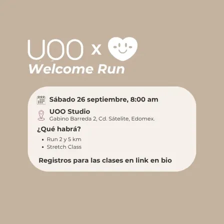 UOO X RGC Run